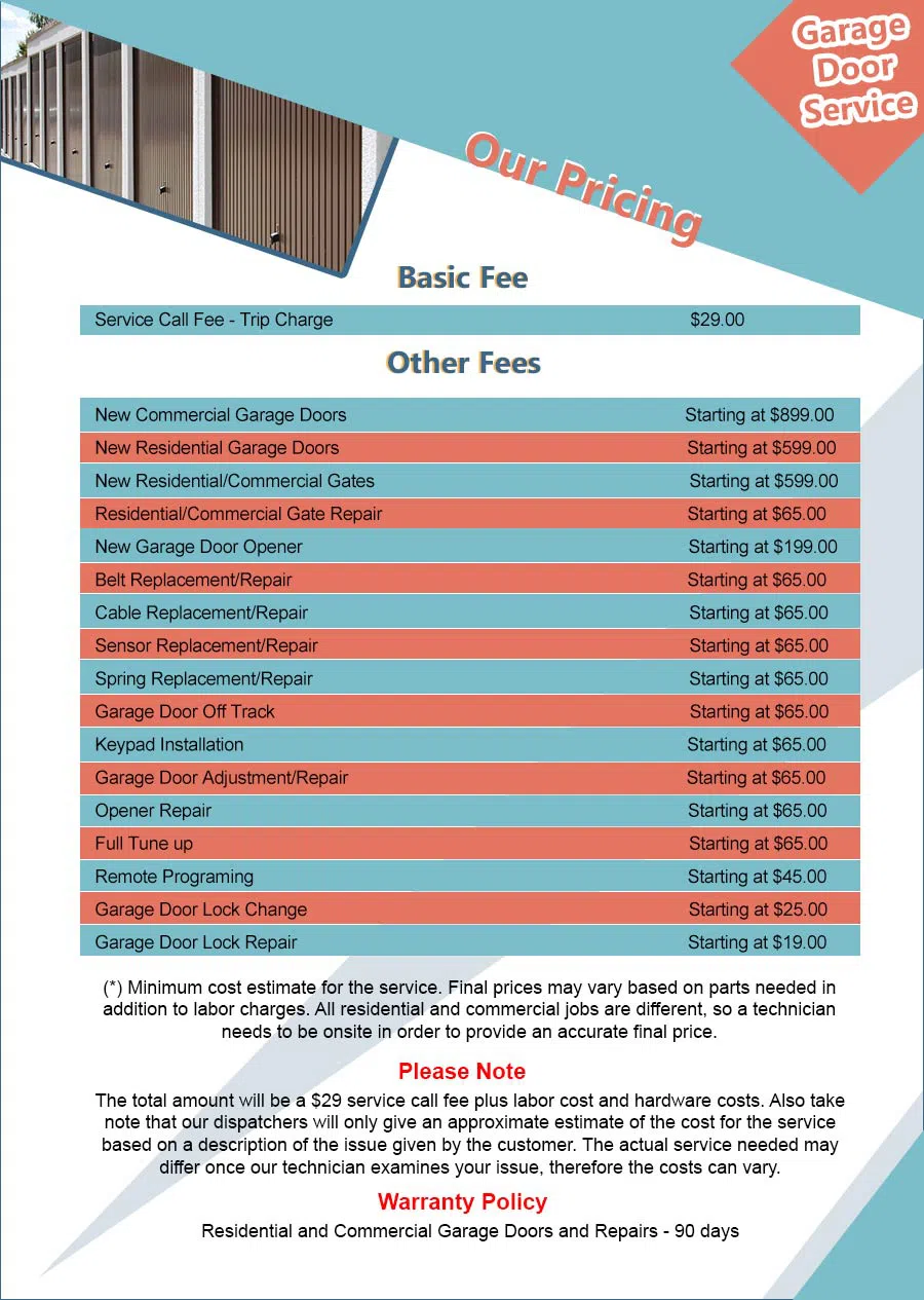 Golden Garage Door Repair Service Springfield, VA 571-406-2023